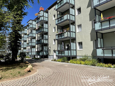 Wohnung zur Miete 410 € 2 Zimmer 53,5 m² EG Merseburger Str. 240 Damaschkestraße Halle 06130