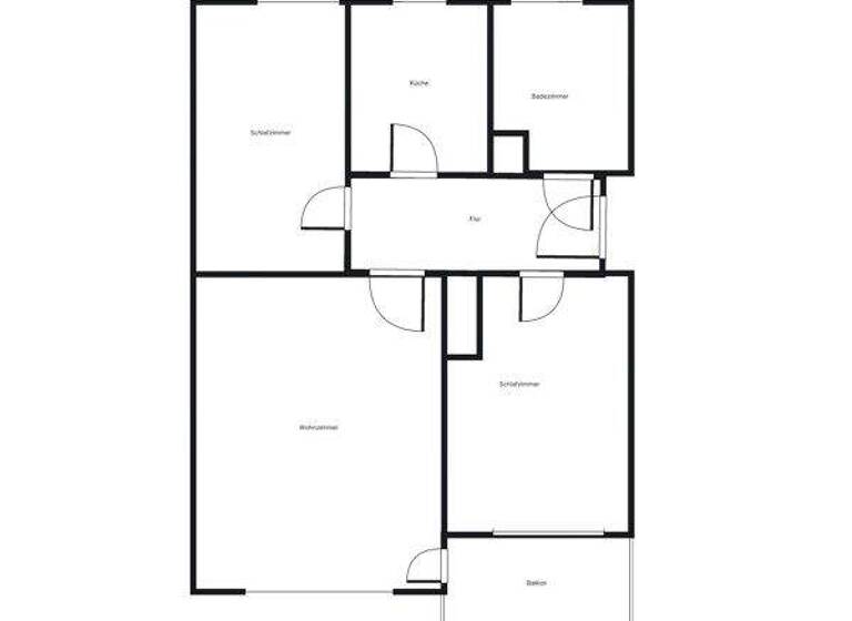 Wohnung zur Miete 625 € 3 Zimmer 62,5 m² 2. Geschoss frei ab 11.04.2026 Weststr. 5 B Rautheim Braunschweig 38126