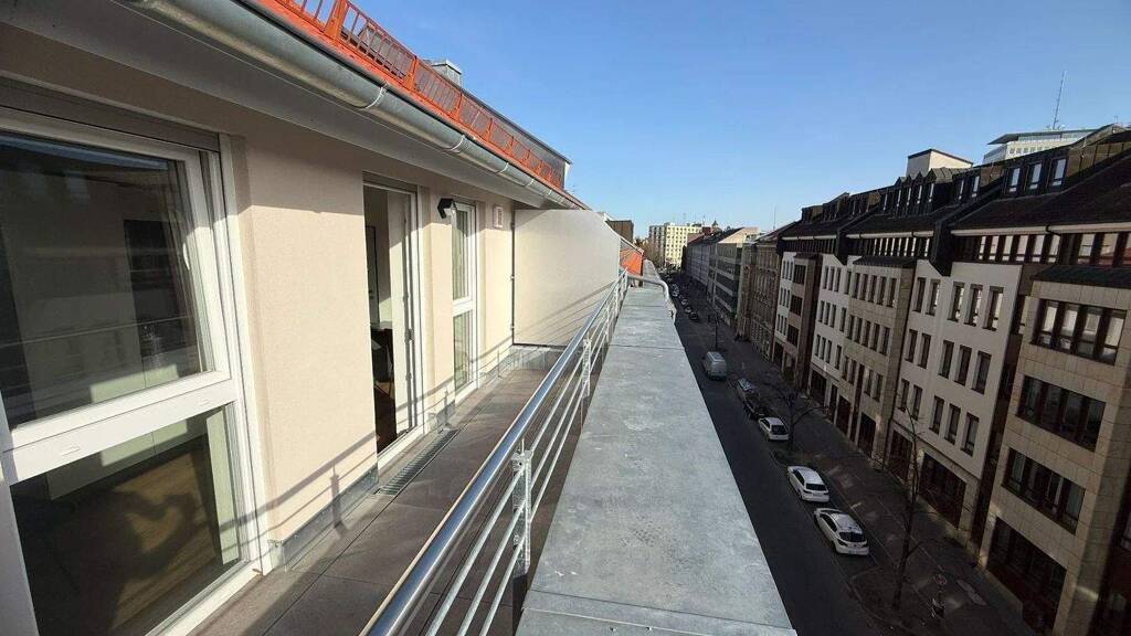 Studio zur Miete 725 € 1 Zimmer 23,7 m² Fürther Straße 16 Rosenau Nürnberg 90429