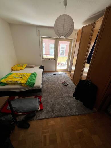 Wohnung zur Miete 450 € 1 Zimmer 80 m² Geschoss 2/5 Südstadt - Nördlicher Teil Karlsruhe 76137