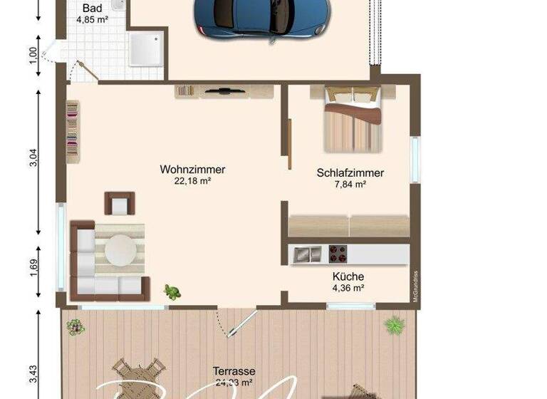 Haus zum Kauf 45.000 € 2 Zimmer 51,7 m² 800 m² Grundstück Pretzien 39217