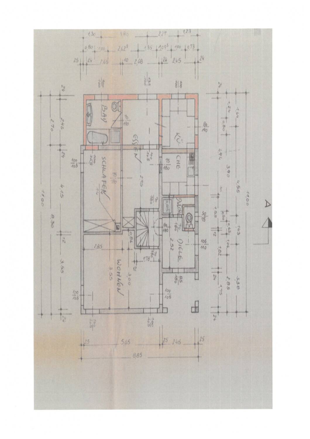 Einfamilienhaus zum Kauf 298.000 € 4 Zimmer 100 m²<br/>Wohnfläche 1.490 m²<br/>Grundstück Wingsbach Taunusstein / Wingsbach 65232