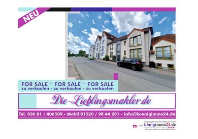 Wohnung zum Kauf 69.900 € 2 Zimmer 62 m² EG frei ab sofort Großengottern 99991