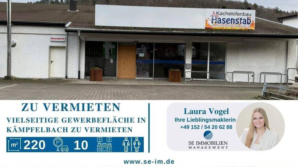 Halle/Industriefläche zur Miete provisionsfrei 1.210 € 220 m² Lagerfläche Bilfingen Kämpfelbach 75236