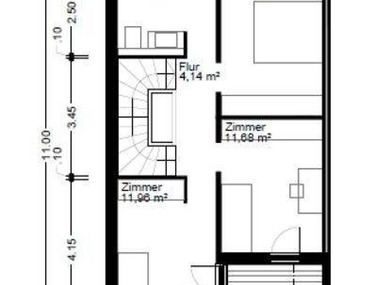 Reihenmittelhaus zur Miete 1.414 € 4 Zimmer 96 m² 70 m² Grundstück St. Ruprecht Klagenfurt am Wörthersee 9020