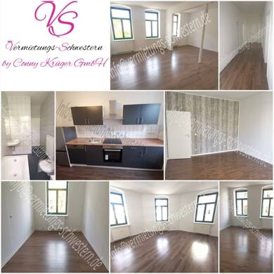 Wohnung zur Miete 820 € 5 Zimmer 134 m² 1. Geschoss frei ab sofort Gießerstraße 38 Sonnenberg Chemnitz 09130
