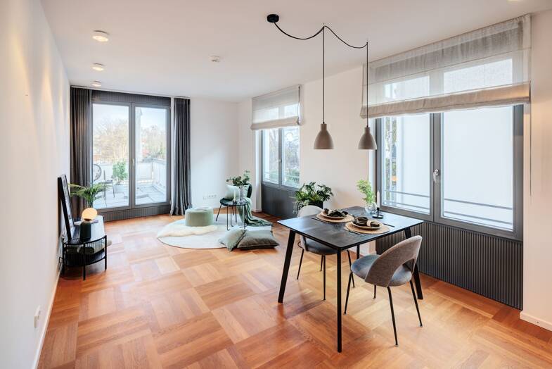 Wohnung zum Kauf 735.000 € 2 Zimmer 58,2 m² 2. Geschoss Schwabing-West München 80804