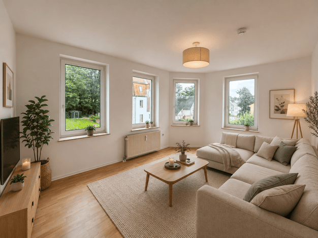 Wohnung zur Miete 240 € 2 Zimmer 41,4 m² 1. Geschoss frei ab sofort Adorf Neukirchen/Erzgebirge 09221
