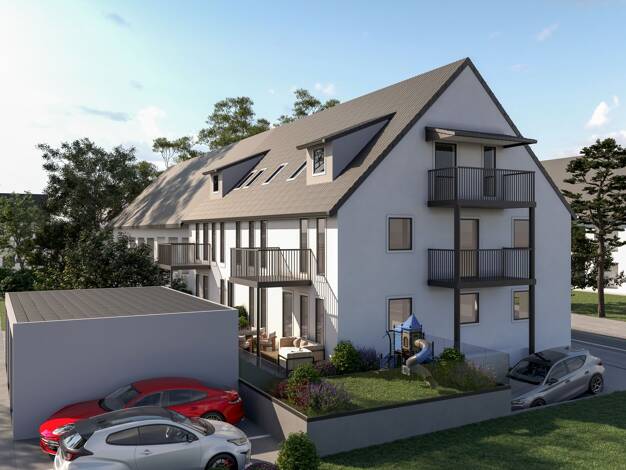Wohnung zum Kauf 279.900 € 2 Zimmer 41,3 m² 1. Geschoss Merching Merching 86504