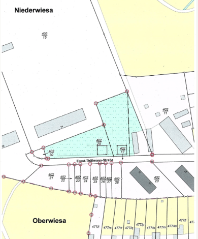 Grundstück zum Kauf 140.000 € 2.000 m² Grundstück Niederwiesa Niederwiesa 09577