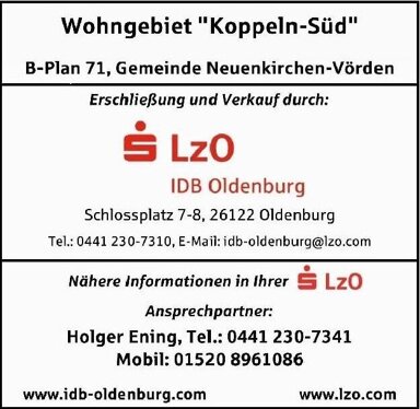 Grundstück zum Kauf provisionsfrei 77.343 € 609 m² Grundstück Vörden Neuenkirchen-Vörden 49434