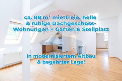 Wohnung zur Miete 620 € 3 Zimmer 88,4 m² Dachgeschoss frei ab sofort Apolda Apolda 99510