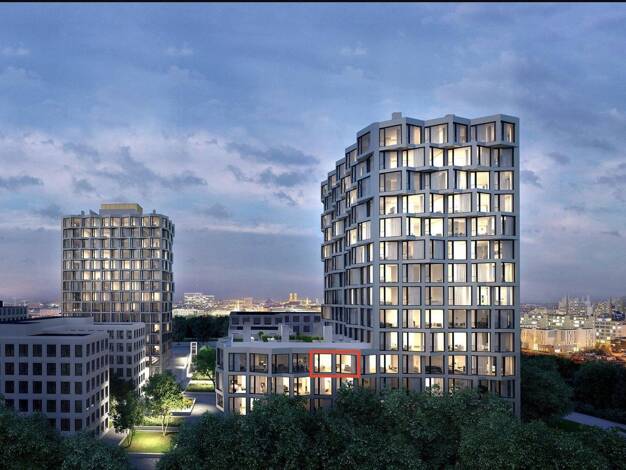 Wohnung zum Kauf provisionsfrei 659.000 € 2 Zimmer 52 m² 4. Geschoss Birketweg 37 Neuhausen-Nymphenburg München 80639