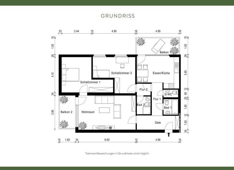 Wohnung zum Kauf 229.000 € 3 Zimmer 120 m² 7. Geschoss Coesfeld 48653