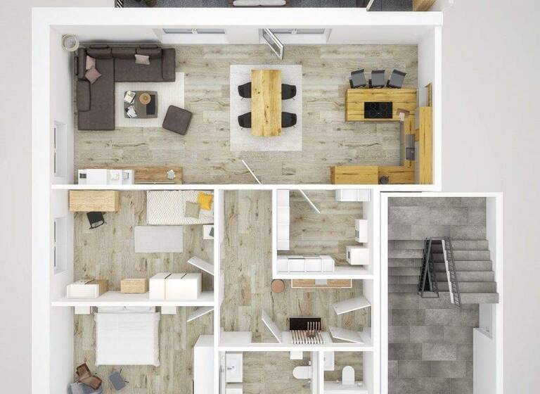 Wohnung zum Kauf - Erstbezug provisionsfrei 424.000 € 3 Zimmer 110,6 m² Heeslingen 27404