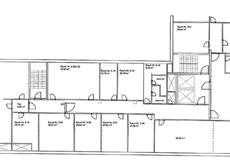 Bürofläche zur Miete provisionsfrei 9,95 € 560 m² Bürofläche teilbar ab 560 m² Hammerbrook Hamburg 20097