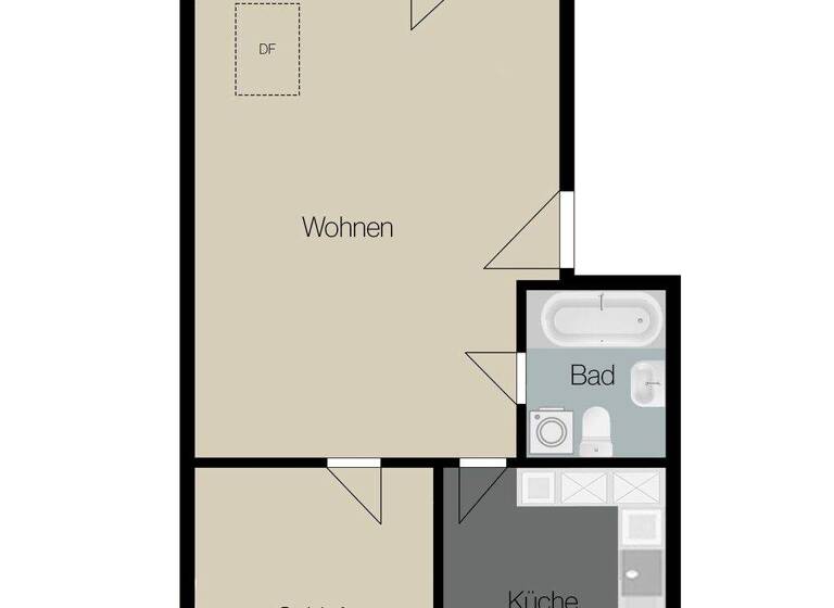 Wohnung zum Kauf 130.000 € 2 Zimmer 52,1 m² 4. Geschoss Möckern Leipzig 04159