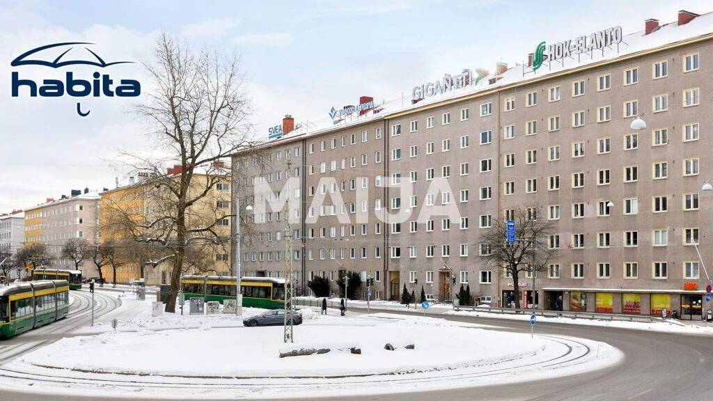 Studio zum Kauf 354.000 € 2 Zimmer 60 m² 5. Geschoss Mannerheimintie 148 Helsinki 00270