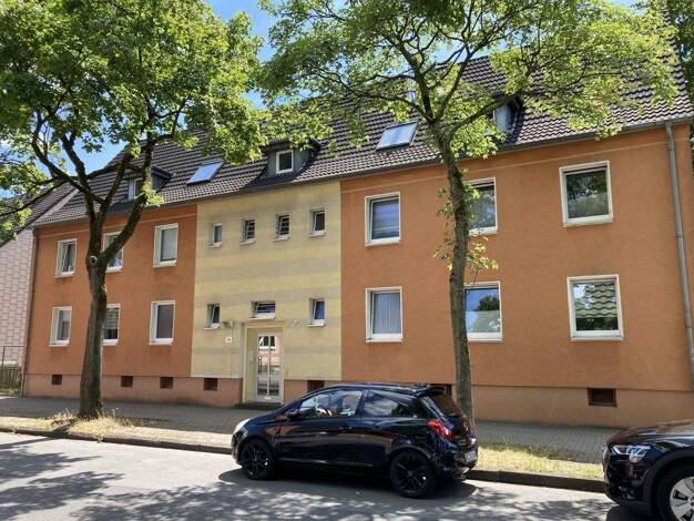 Wohnung zur Miete nur mit Wohnberechtigungsschein 356 € 3,5 Zimmer 64,8 m² 2. Geschoss Erdbrüggenstraße 30 Bismarck Gelsenkirchen 45889