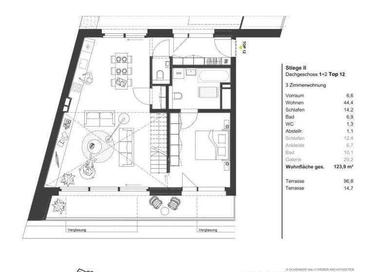 Wohnung zum Kauf - Erstbezug 1.487.300 € 3 Zimmer 123,9 m² Wien 1030