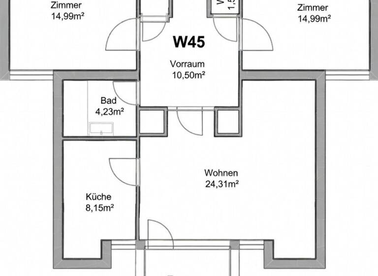 Terrassenwohnung zum Kauf 550.000 € 3 Zimmer 4. Geschoss Hötting Innsbruck 6020