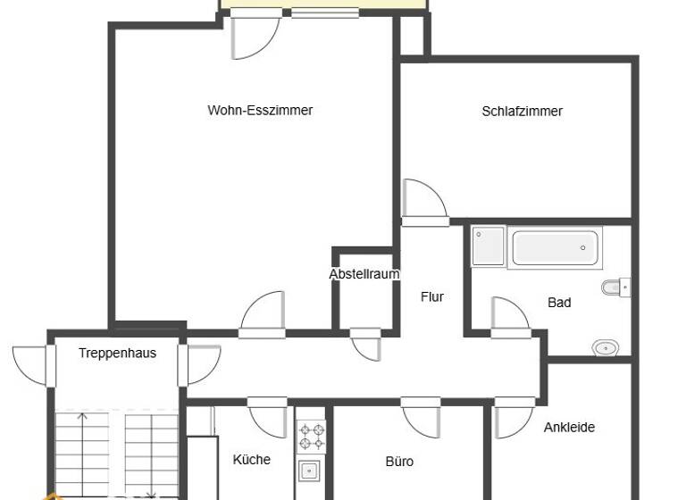 Wohnung zum Kauf 155.000 € 3 Zimmer 83 m² 3. Geschoss Barsinghausen 30890