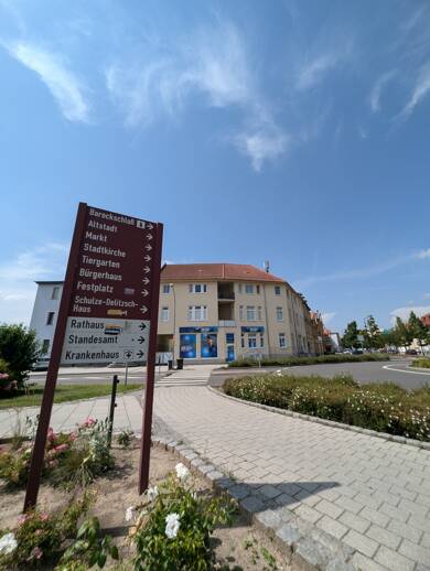 Wohnung zur Miete 599 € 3 Zimmer 82 m² 2. Geschoss frei ab 01.07.2025 Eilenburger Str. 82 Delitzsch Delitzsch 04509