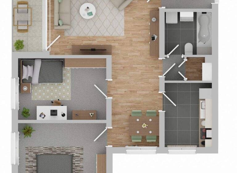 Wohnung zum Kauf 208.000 € 3 Zimmer 71,9 m² 1. Geschoss Möhlenkamp 105 Eckernförde 24340