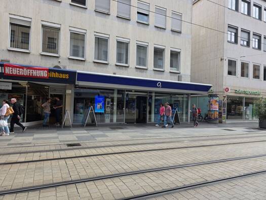 Laden zur Miete 80 € 1 Zimmer 88 m² Verkaufsfläche Kaiserstraße 16 Altstadt Würzburg 97070