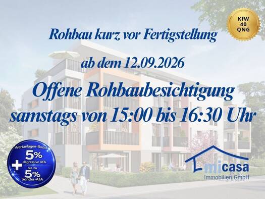 Wohnung zum Kauf - Neubau provisionsfrei 461.500 € 3,5 Zimmer 69,9 m² 2. Geschoss frei ab 31.03.2027 Deckenpfronner Straße 12 Gärtringen Gärtringen 71116