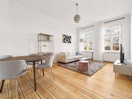 Wohnung zur Miete 1.299 € 2 Zimmer 52 m² 3. Geschoss Boxhagener Straße 114 Friedrichshain Berlin 10245