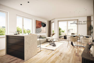 Wohnung zum Kauf - Neubau 566.700 € 3 Zimmer 74 m² 1. Geschoss Zugspitzstraße 7 Hochzoll Augsburg 86163