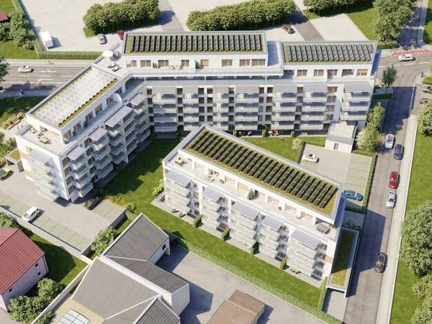 Wohnung zur Miete 740 € 2 Zimmer 54,8 m² 2. Geschoss Burghausen Burghausen 84489