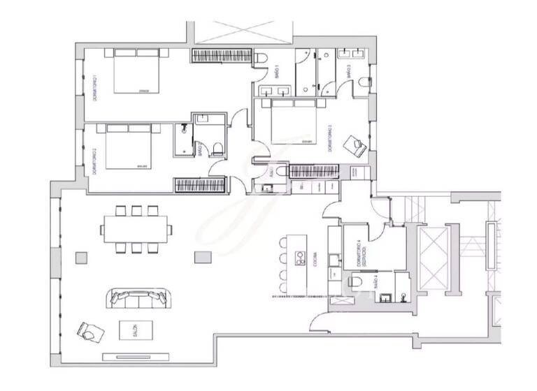 Studio zum Kauf provisionsfrei 3.750.000 € 244 m² 2. Geschoss Madrid 28006