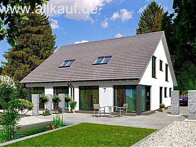 Doppelhaushälfte zum Kauf provisionsfrei 653.499 € 4 Zimmer 129,8 m² 403 m² Grundstück Steinheim Steinheim an der Murr 71711