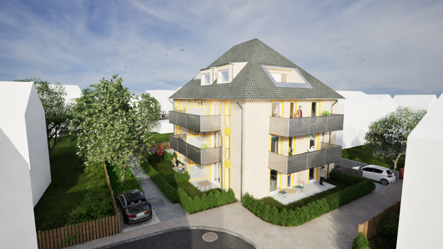 Wohnung zum Kauf - Neubau provisionsfrei als Kapitalanlage geeignet 711.000 € 3 Zimmer 91,2 m² Kriegshaber Augsburg 86156
