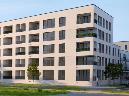 Wohnung zur Miete - Erstbezug 1.062 € 2 Zimmer 59 m² Geschoss 2/5 frei ab 15.12.2026 Brunecker Straße Rangierbahnhof Nürnberg 90461
