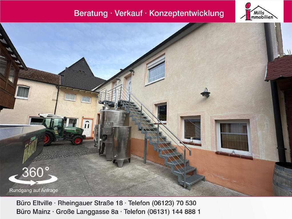 Wohn- und Geschäftshaus zum Kauf als Kapitalanlage geeignet 450.000 € 9,5 Zimmer 245 m²<br/>Fläche 725 m²<br/>Grundstück Winkel Oestrich-Winkel 65375