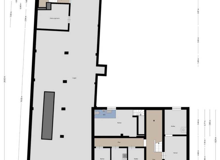 Gewerbeobjekt zum Kauf als Kapitalanlage geeignet 950.000 € 13 Zimmer 1.380,4 m² 563 m² Grundstück Dellviertel Duisburg 47053
