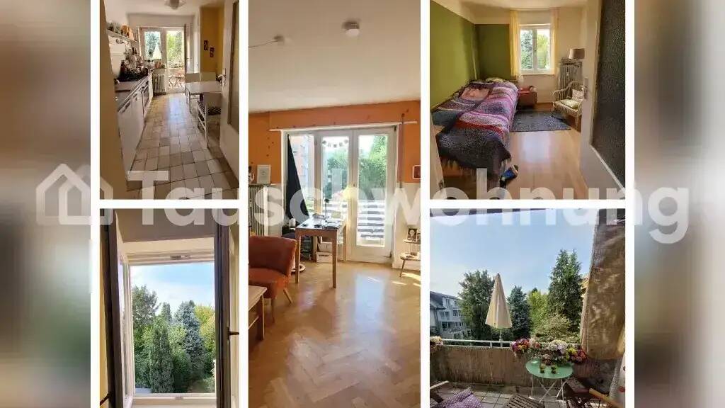 Wohnung zur Miete Tauschwohnung 790 € 4 Zimmer 85 m² 1. Geschoss Handschuhsheim Heidelberg 69120