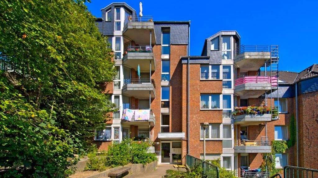 Wohnung zur Miete nur mit Wohnberechtigungsschein 374 € 2 Zimmer 63 m² 4. Geschoss Grünewalder Berg 52 Elberfeld Wuppertal 42105