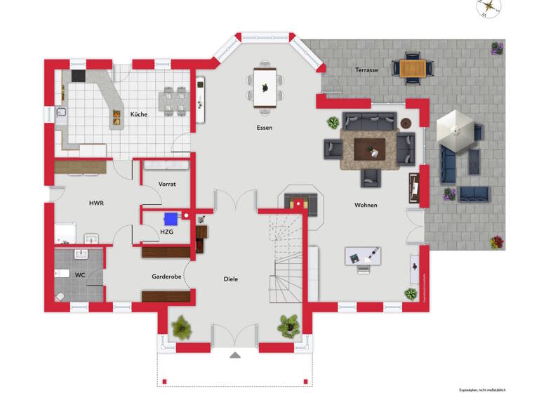 Einfamilienhaus zum Kauf 825.000 € 5 Zimmer 316,7 m² 1.867 m² Grundstück Rastede I Rastede 26180
