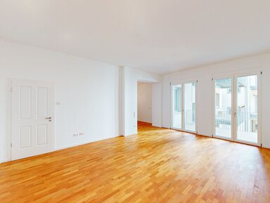 Wohnung zur Miete 1.395 € 2 Zimmer 95,6 m² EG Moningerstraße 11b Weststadt Karlsruhe 76135