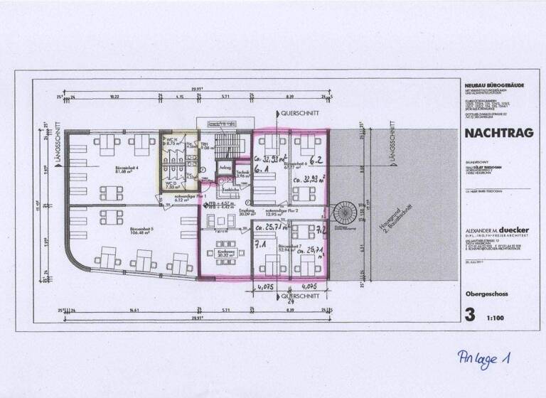 Bürofläche zur Miete 5 Zimmer 198 m² Bürofläche Neckarsulm 74172