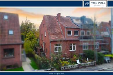 Doppelhaushälfte zum Kauf 169.900 € 5 Zimmer 125 m² 612 m² Grundstück Herrentor Emden - Herrentor 26725