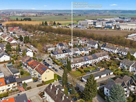Reihenendhaus zum Kauf 649.000 € 5 Zimmer 135 m² 344 m² Grundstück Hochzoll Augsburg 86163