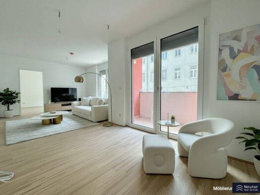 Wohnung zur Miete - Erstbezug 799 € 2 Zimmer 48,2 m² 2. Geschoss frei ab 01.05.2026 Grillgasse Wien 1110