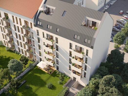 Wohnung zum Kauf - Erstbezug 240.000 € 2 Zimmer 43,8 m² 3. Geschoss Zentrum-Ost Leipzig 04103