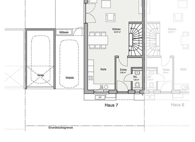 Doppelhaushälfte zum Kauf - Erstbezug 1.155.000 € 5 Zimmer 143,5 m² 218,1 m² Grundstück Wolfratshausen 82515
