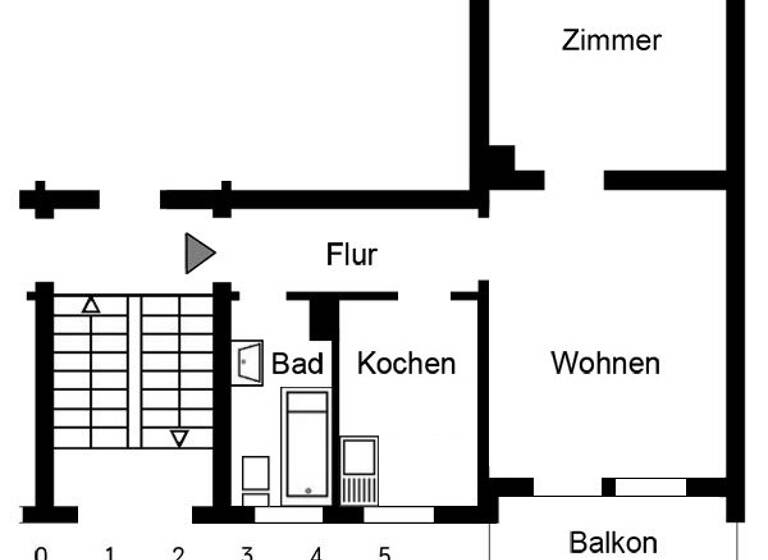 Wohnung zur Miete 420 € 2 Zimmer 41,4 m² EG frei ab 01.05.2026 Mellinghofer Str. 148 Mellinghofen Mülheim 45473